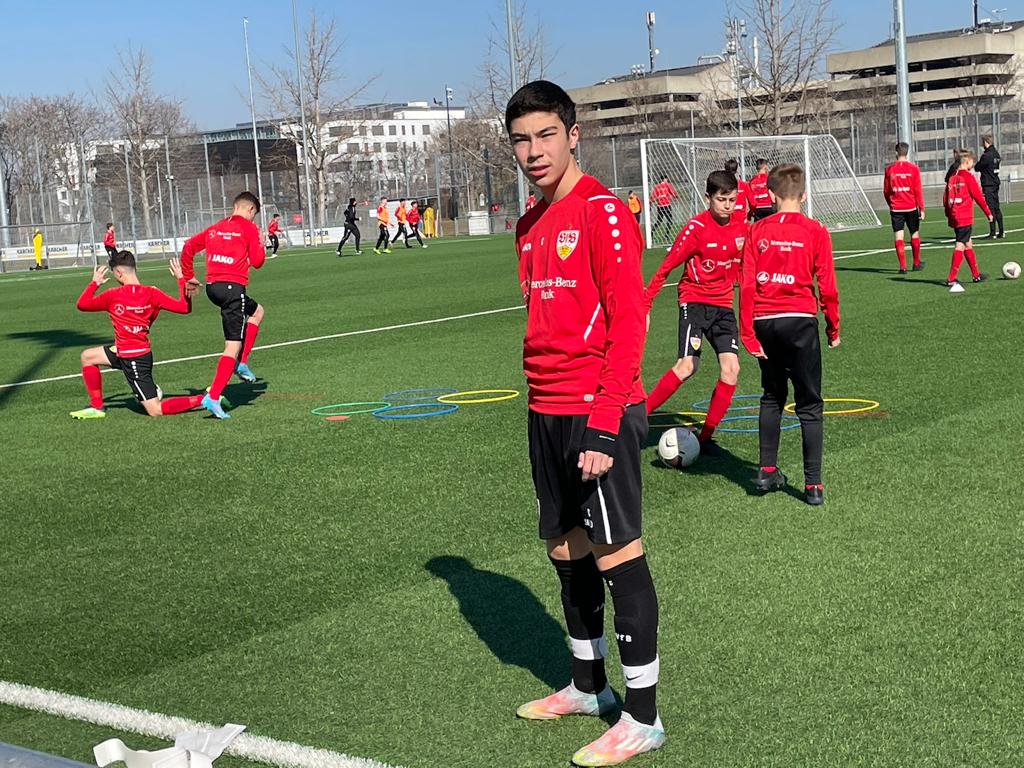 WCFC Boys Player Trains with Stuttgart FC in Germany